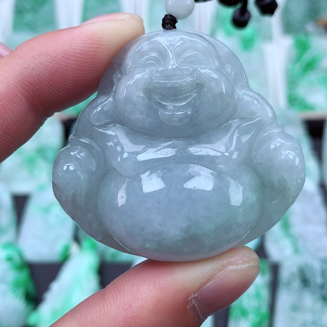 翡翠颈饰未镶嵌翡翠吊坠