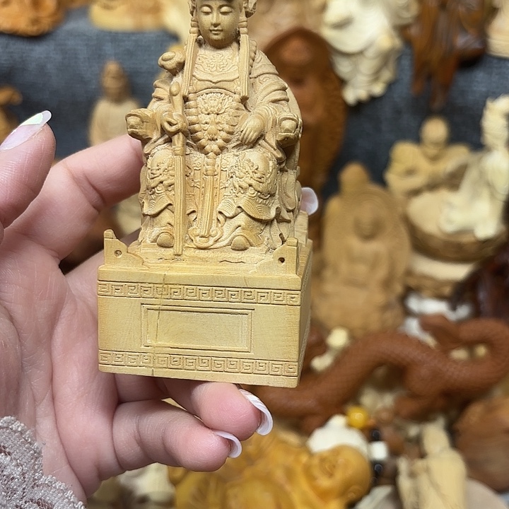 黄杨木黄杨木瑕疵妈祖