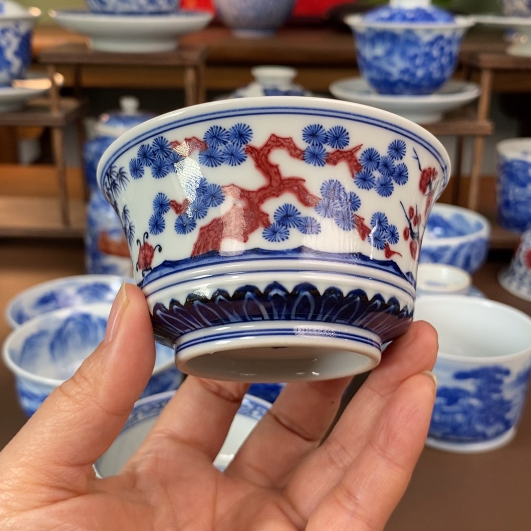 景德镇陶瓷手工手绘