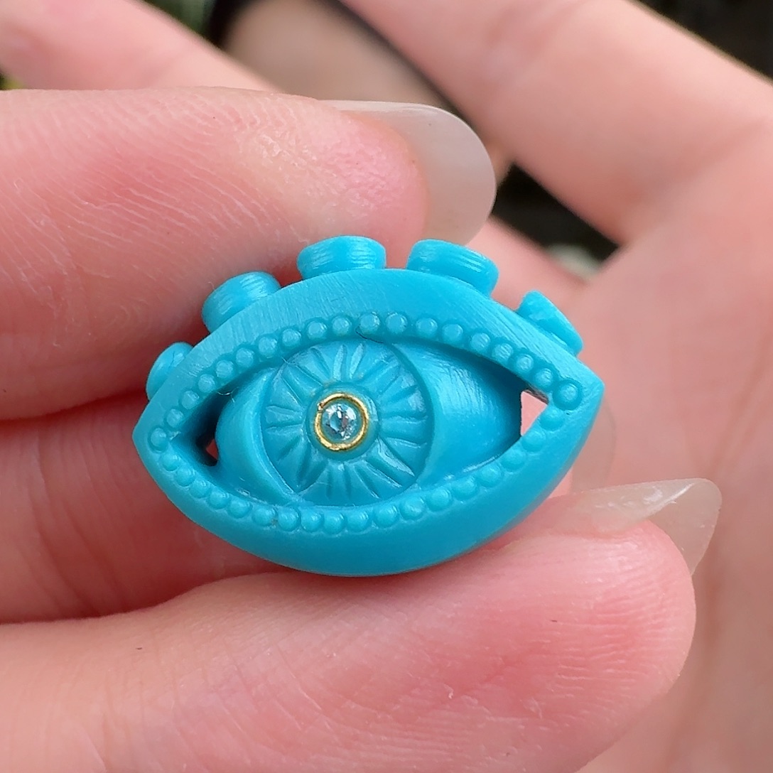 绿松石珠宝奇石未镶嵌