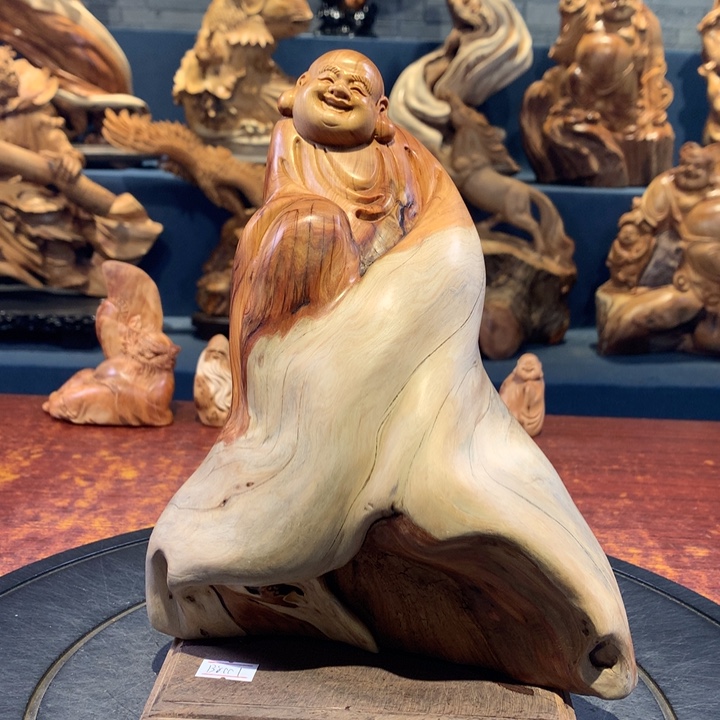 柏木（崖柏）根雕摆件