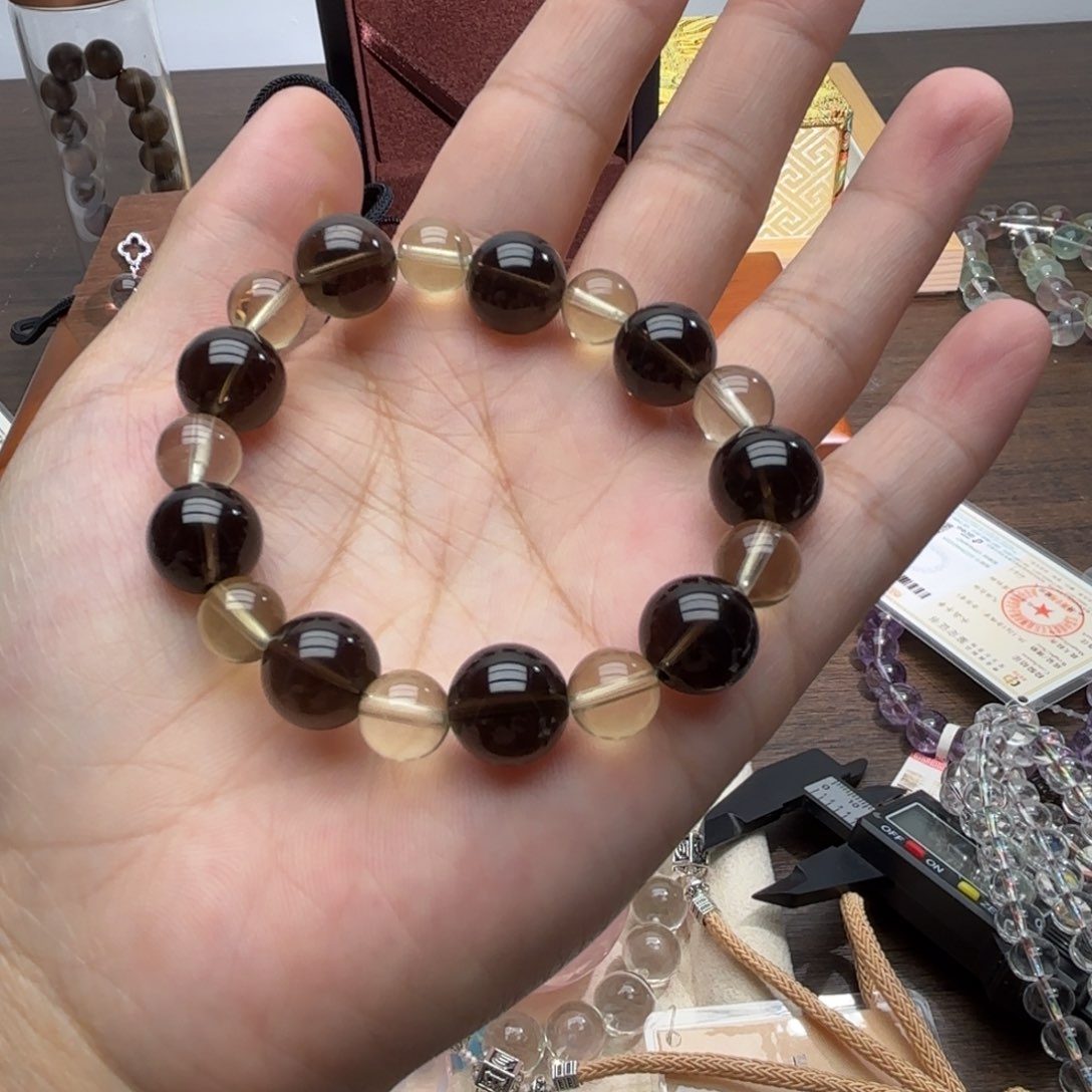 未镶嵌手链水晶多宝