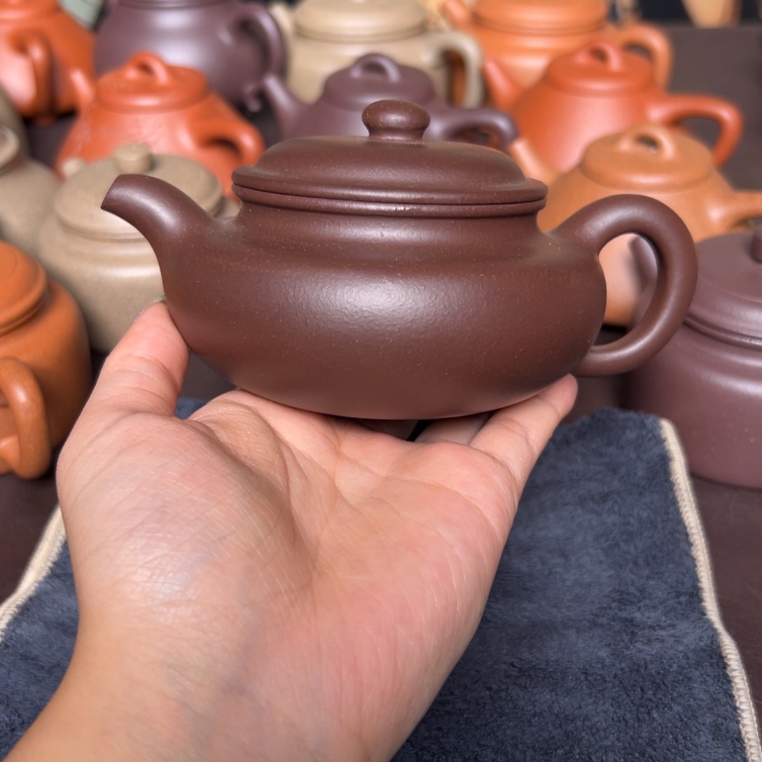 茶壶紫砂紫泥仿古
