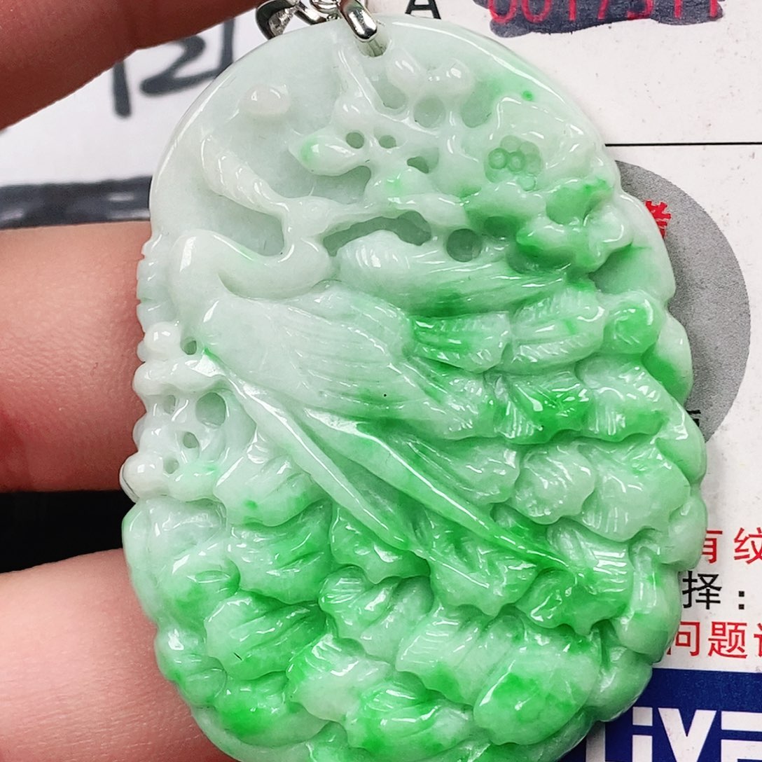 翡翠吊坠(不含链)未镶嵌