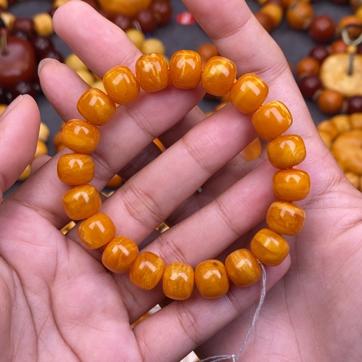 琥珀未镶嵌裸石蜜蜡L