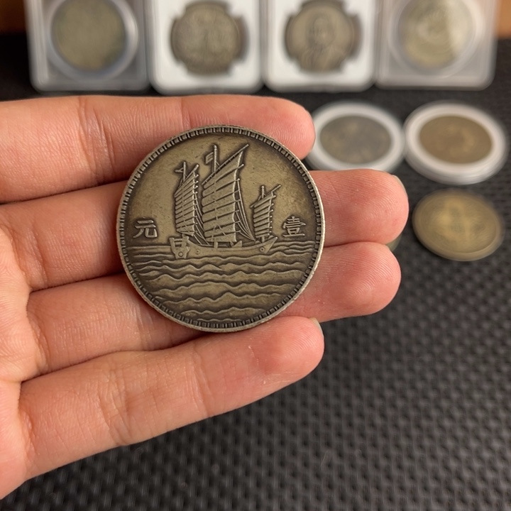 大头龙洋船洋工艺品