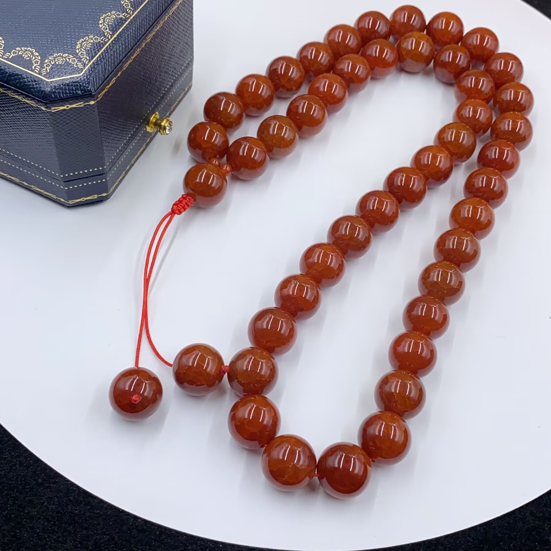 4814  龙 鳞 凤 血 项链百搭多样性发货