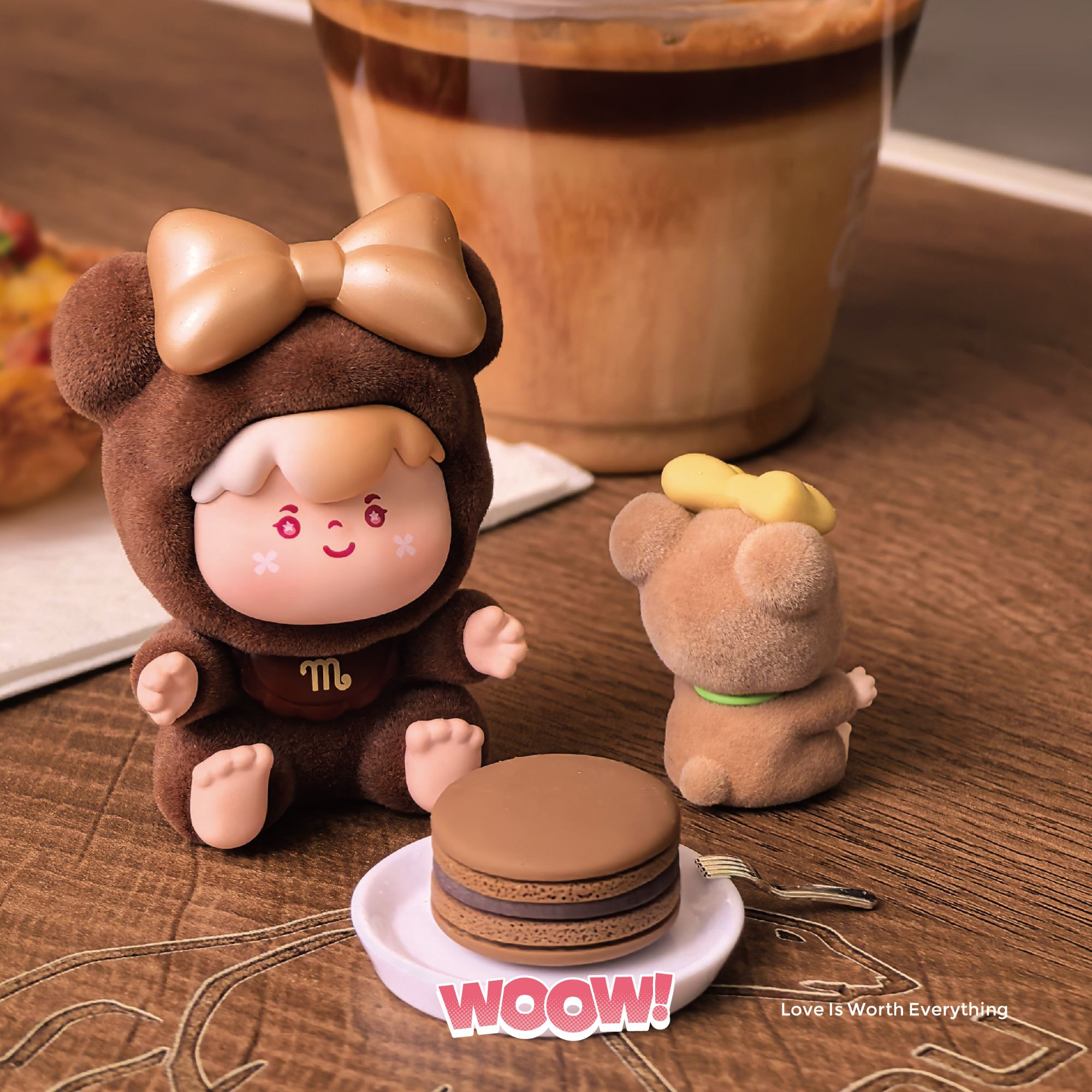 （代拆）WOOW你的星座甜点系列潮玩盲盒手办