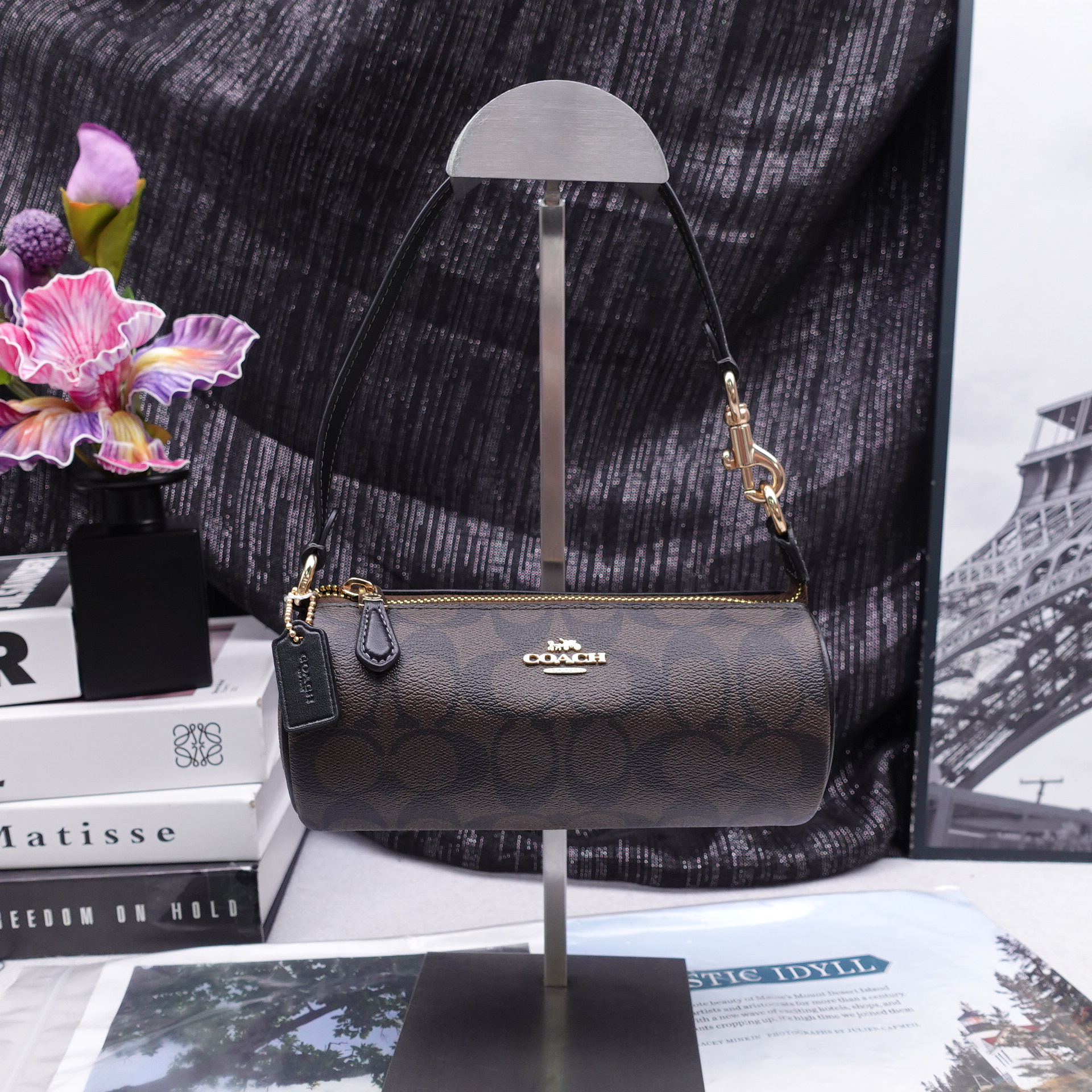 95新 COACH/蔻驰 单肩包/T20337022