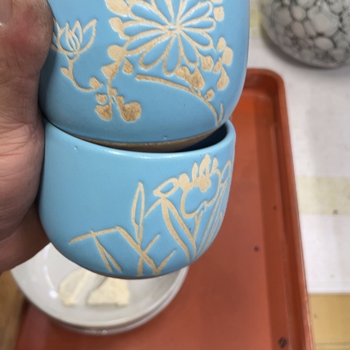 爱***枝摆件老讷精品茶杯