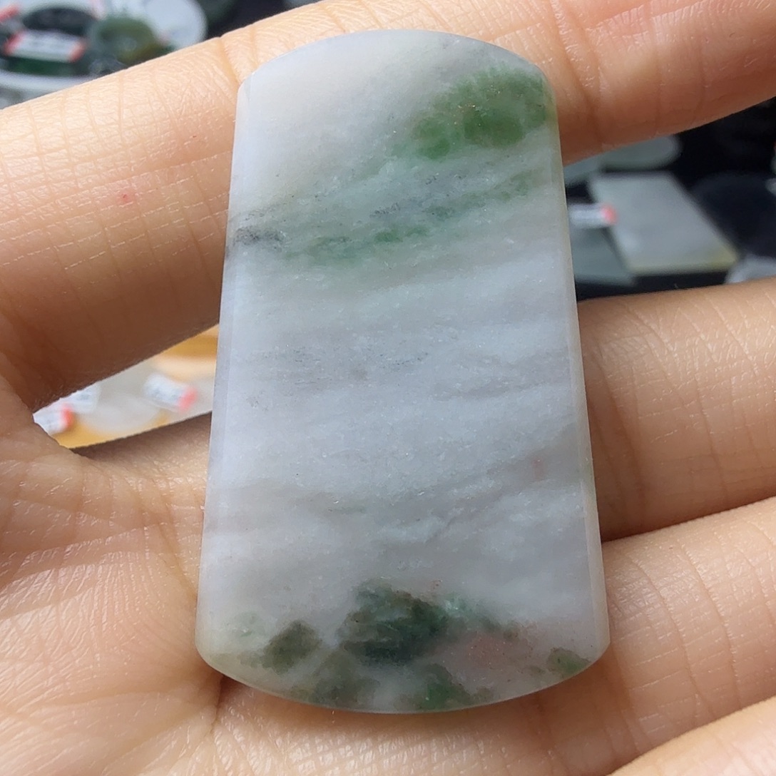 翡翠未镶嵌颈饰天然缅甸翡翠A货