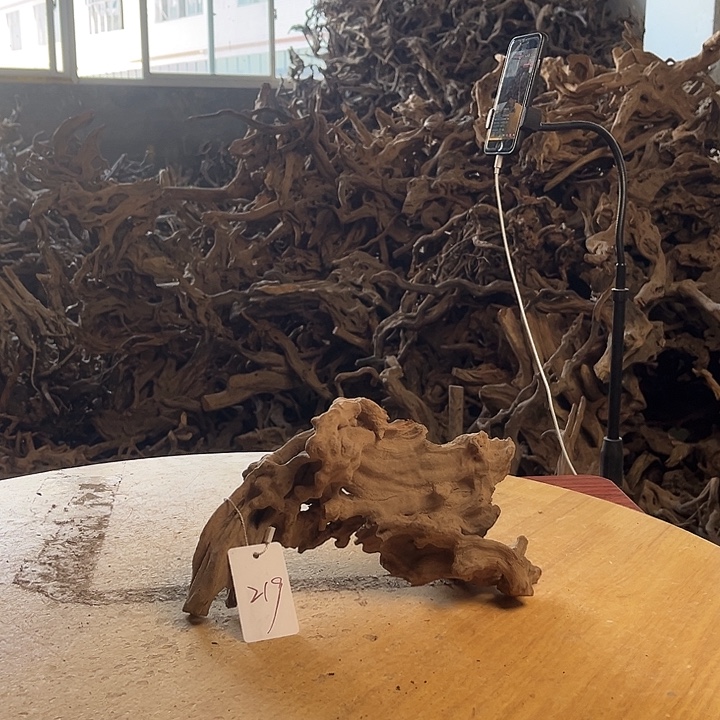 木鱼缸造景根雕艺术219