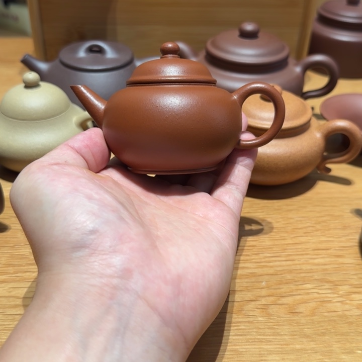 茶壶紫砂朱泥水平