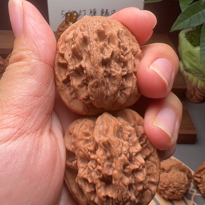 吊坠文玩核桃虎头