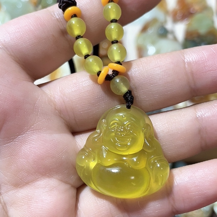 岫玉吊坠(不含链)未镶嵌