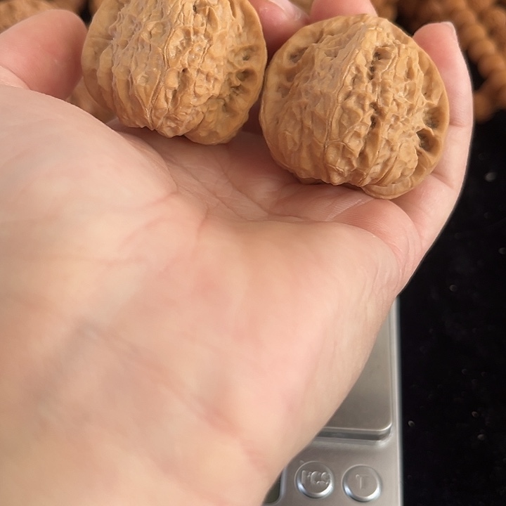 文玩核桃把件41左右练手南瓜墩，编号032