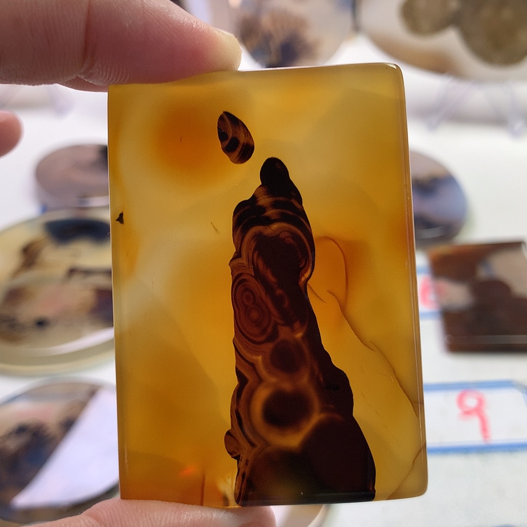 万***罗未镶嵌玛瑙/玉髓珠宝半成品有扣
