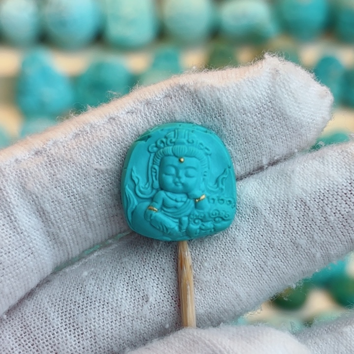 未镶嵌绿松石配饰