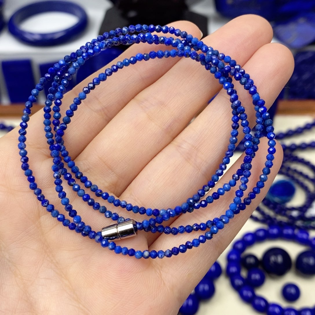 青金石颈饰未镶嵌