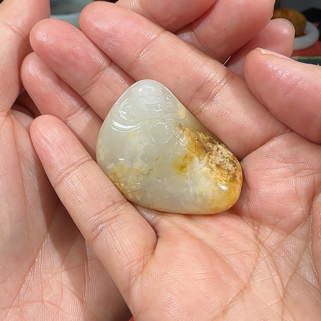 和田玉吊坠(不含链)未镶嵌