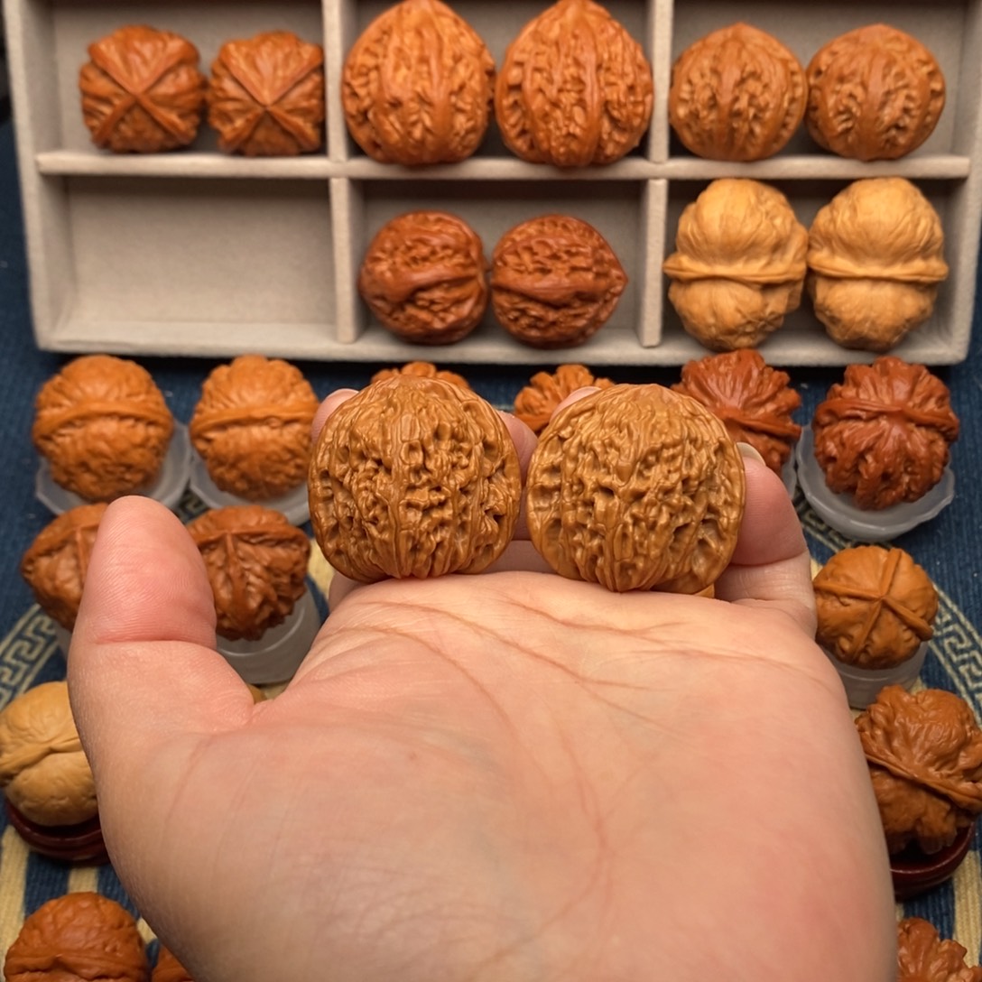 文玩核桃把件四座楼