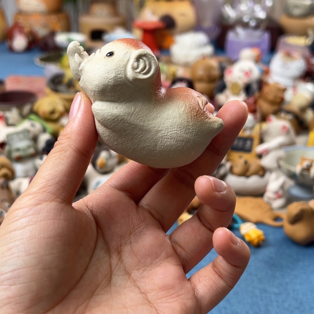 紫砂茶宠手工制作