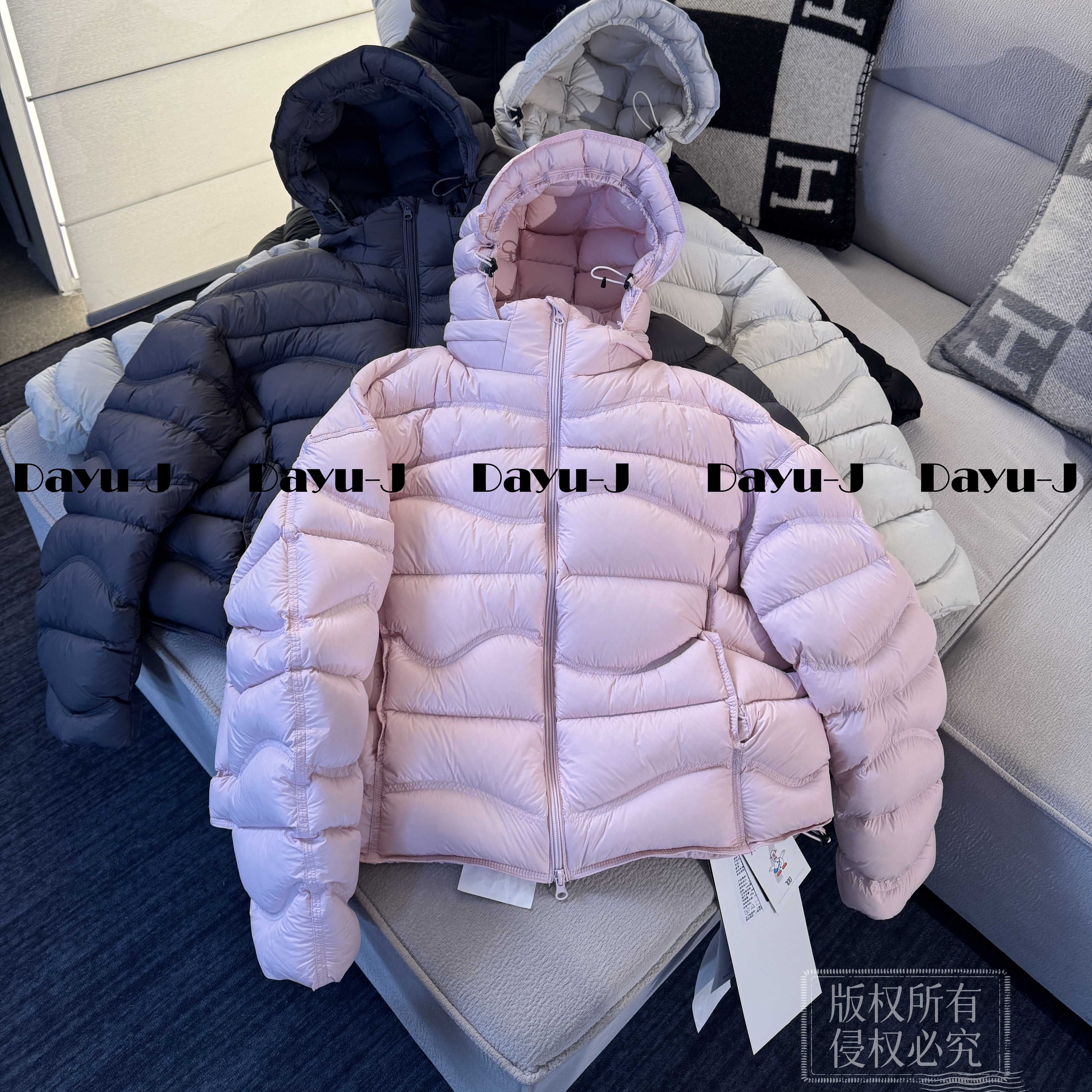 【间歇泉】.95白鸭绒泡芙弯刀袖羽绒服9822-7