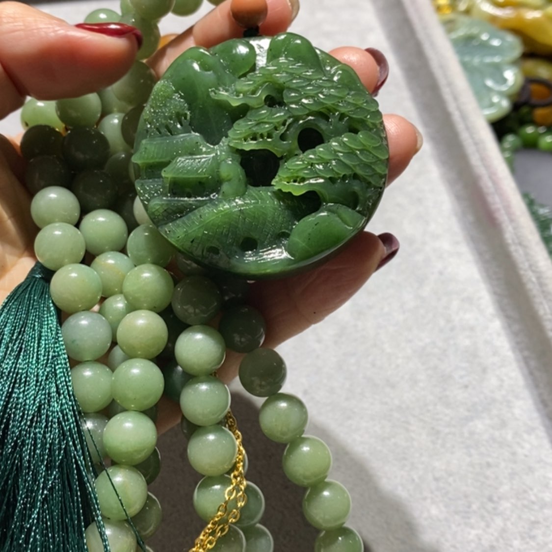 【闪购商品】和田玉颈饰未镶嵌