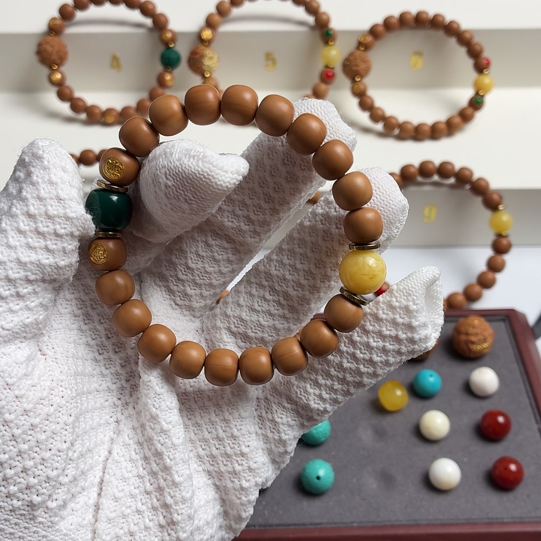 周***。猴头核桃手串精品