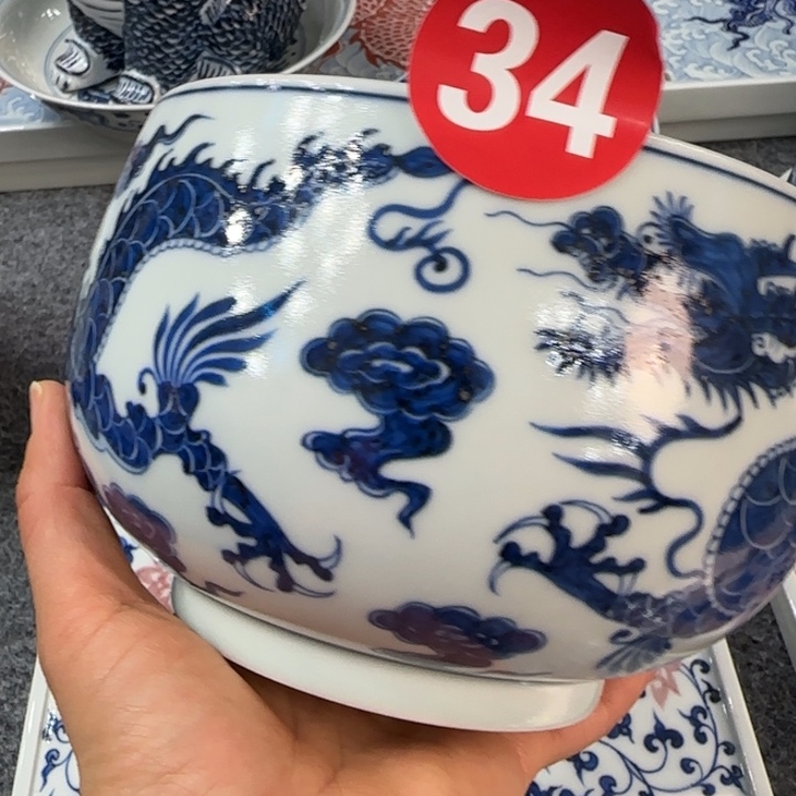 【闪购商品】宇**柱景德镇手工手绘好