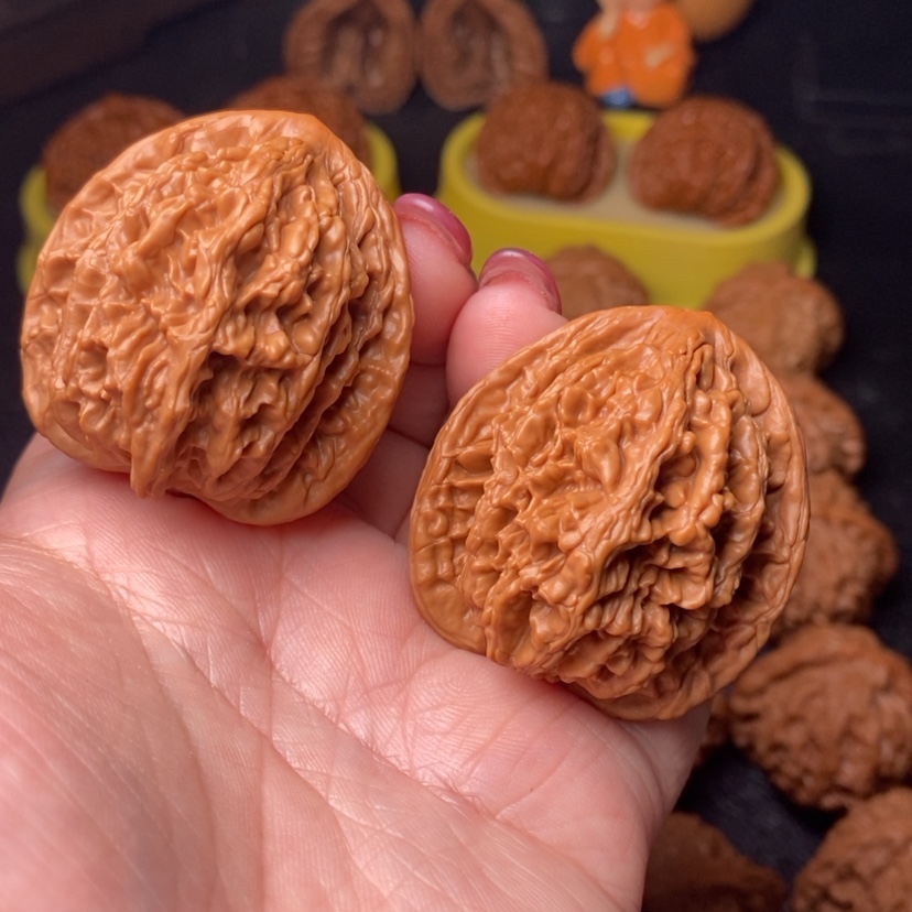 【闪购商品】把件文玩核桃694号虎头41