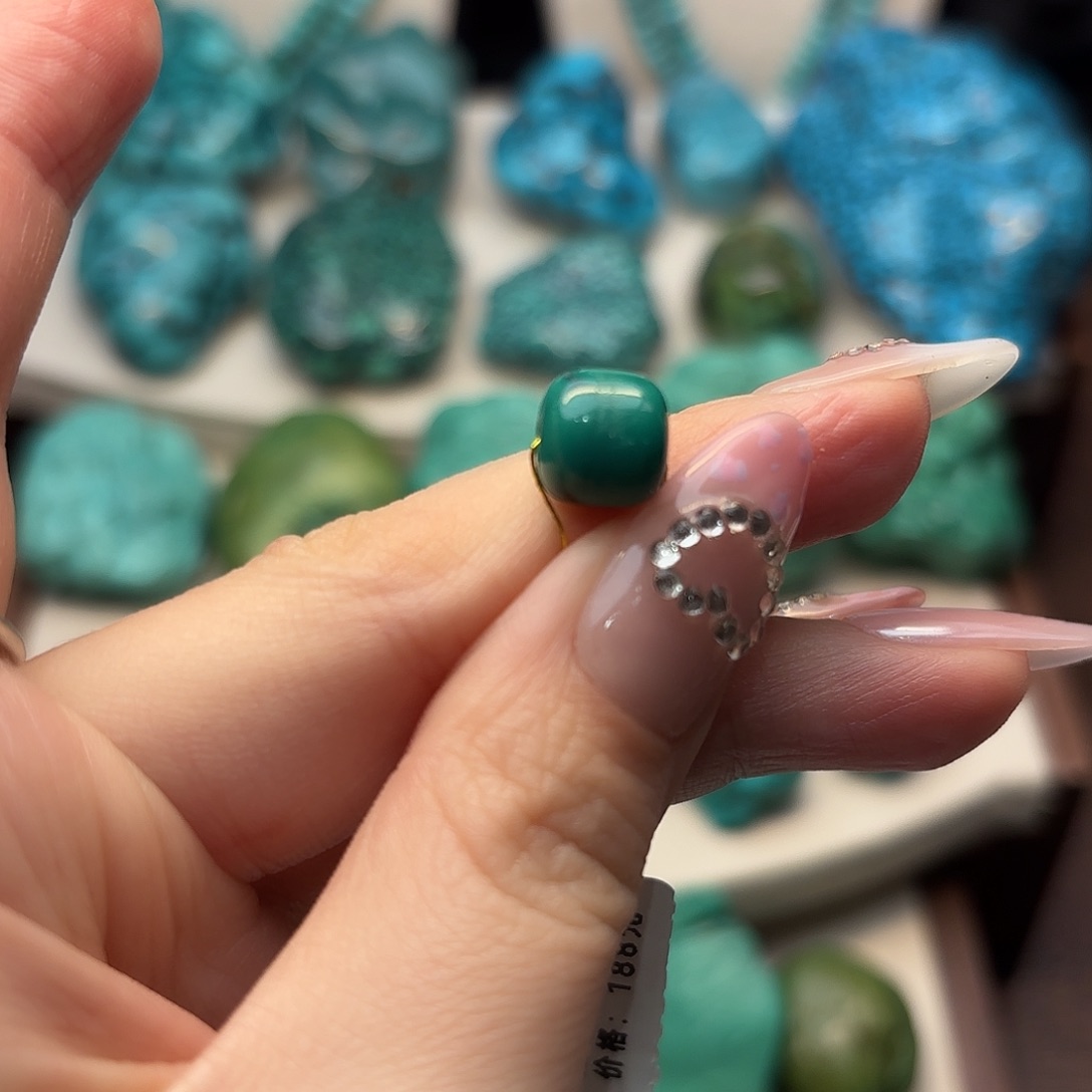 绿松石未镶嵌绿松石老型