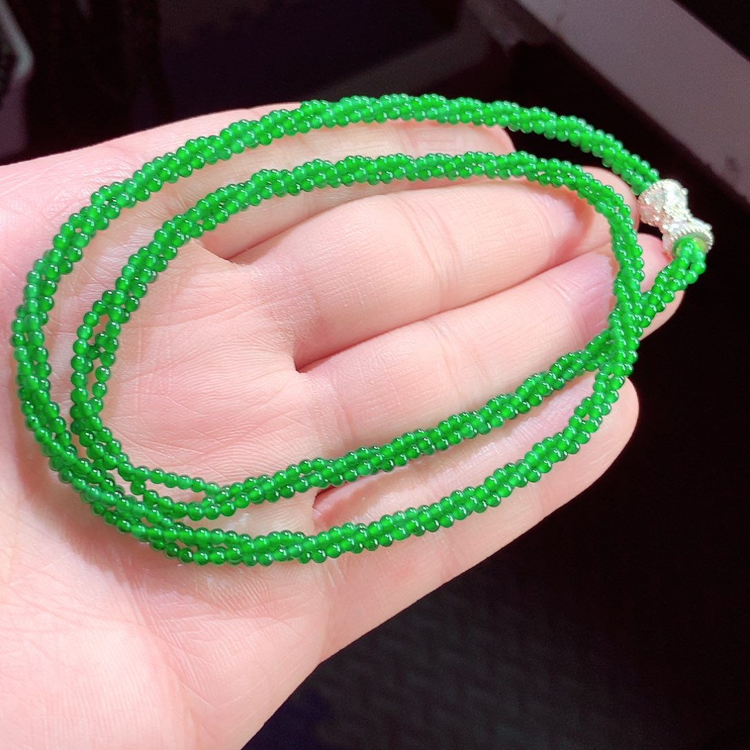 翡翠手链未镶嵌天然翡翠手链未镶嵌
