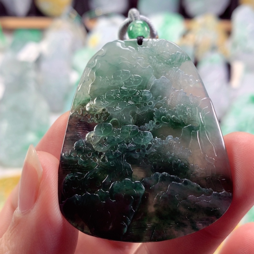 【闪购商品】翡翠吊坠(不含链)未镶嵌