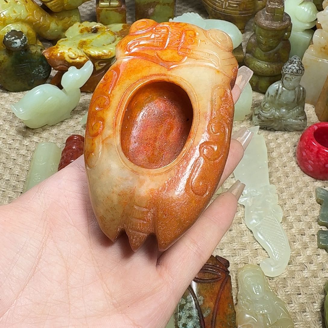 白玉菩提吊坠挂件