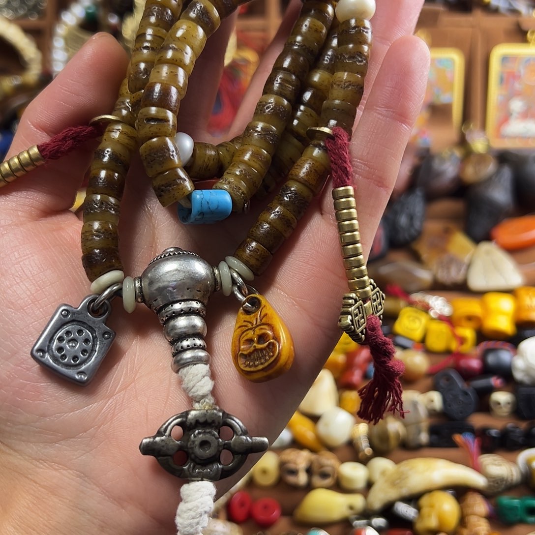 牛骨手串/手链牛嘎108念珠