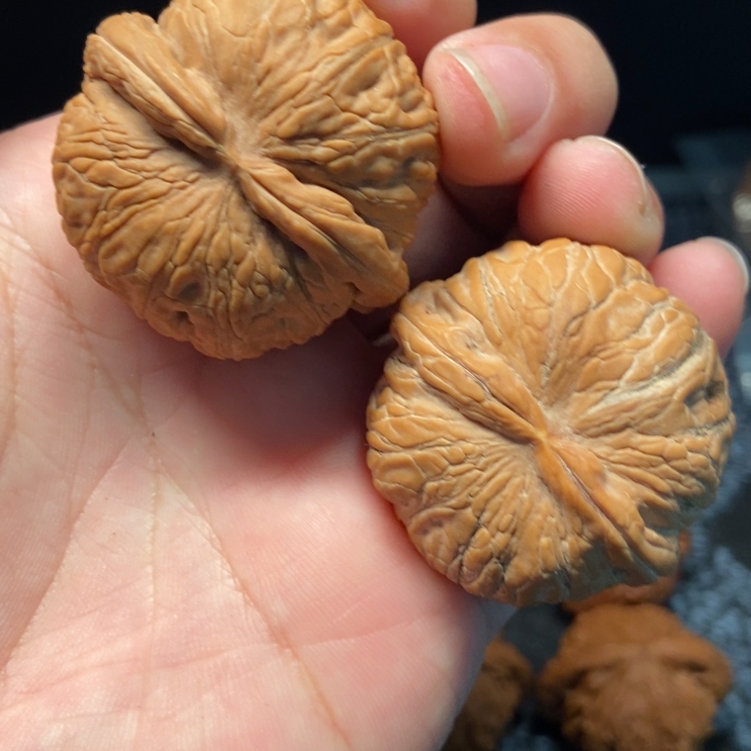 文玩核桃把件球宝边41肚40修一点点尖