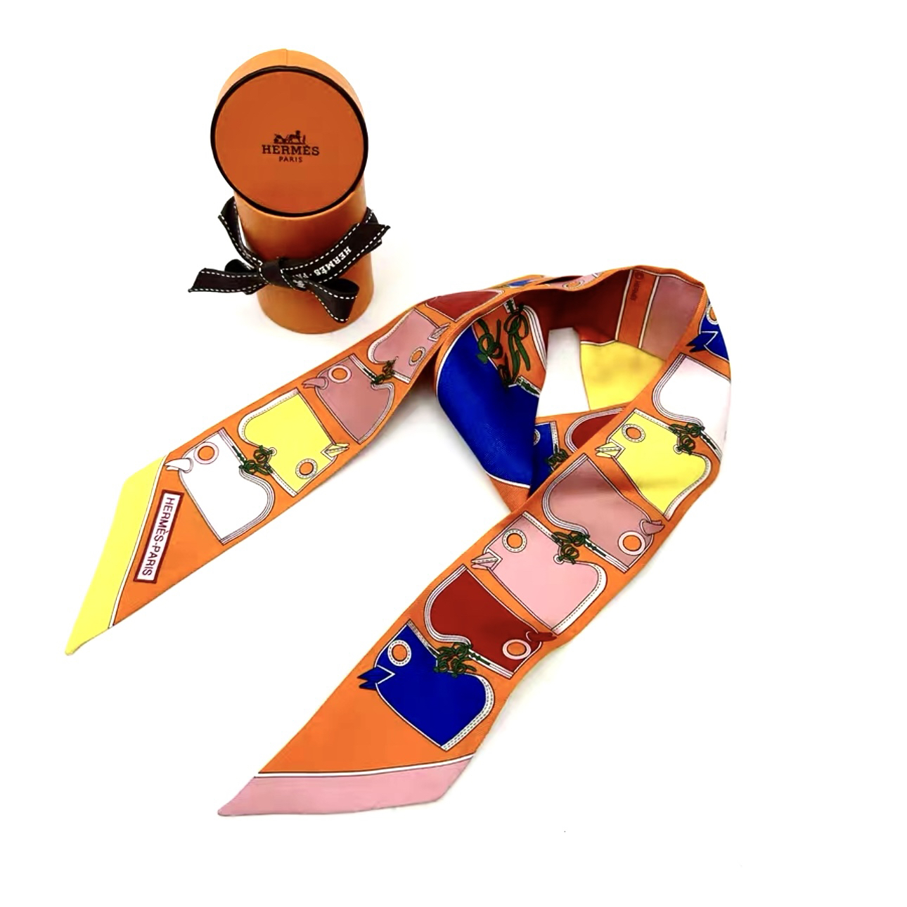 99新 Hermes/爱马仕 99新Hermes爱马仕twilly束发带丝巾
