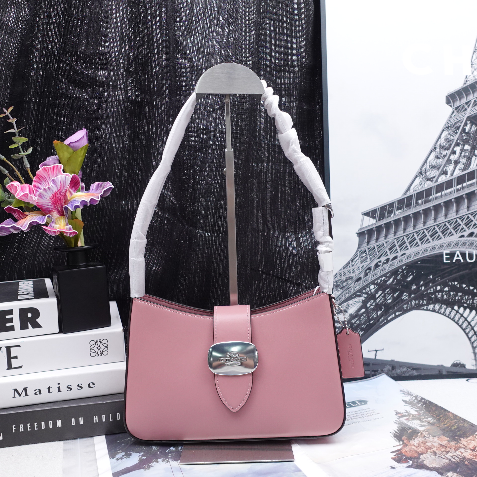 95新 COACH/蔻驰 单肩包/T10242664