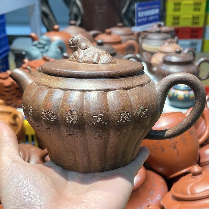 紫砂茶壶500cc宜兴紫砂壶