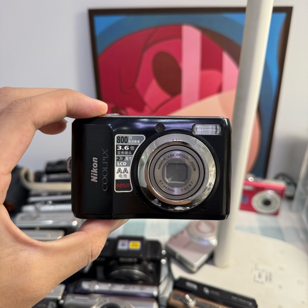 9新 Nikon/尼康 L19功能正常自备两节五号电池色彩丰富清晰精致