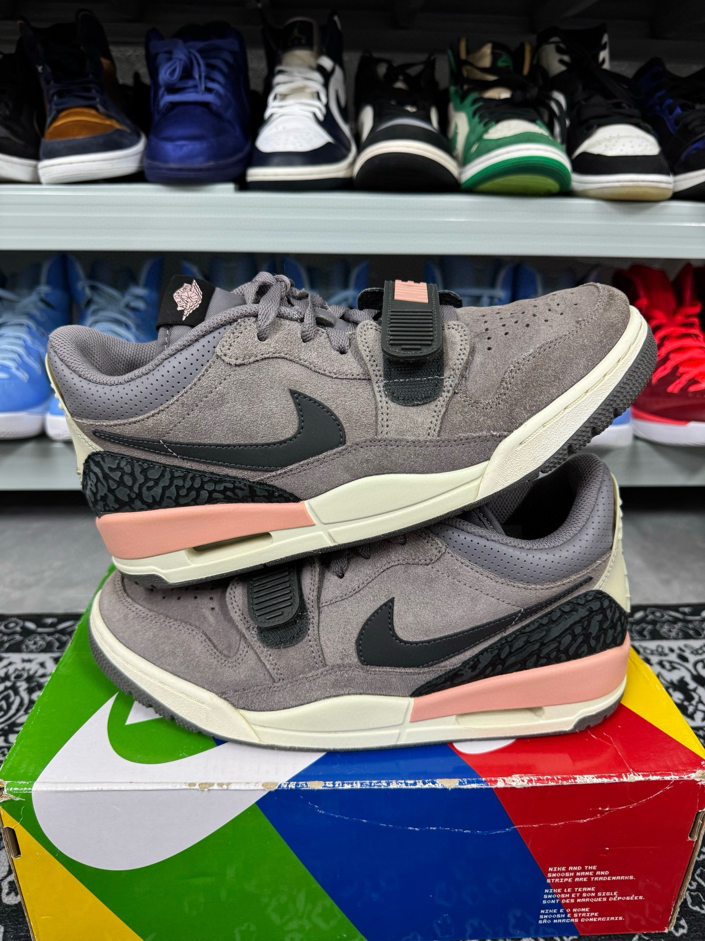 95新 maje 42码/aj312low脏粉休闲鞋/二手正品