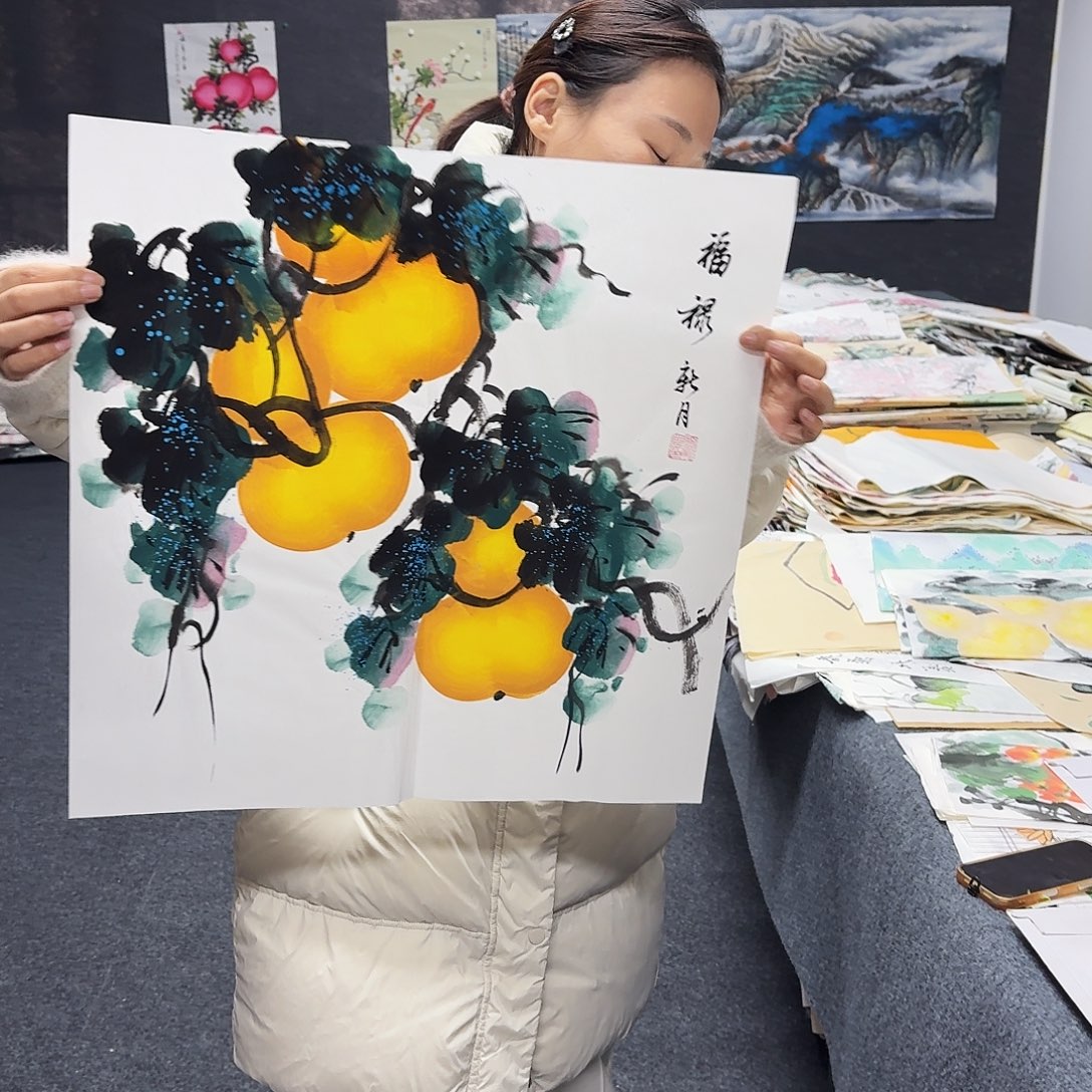 中佳美术馆 画心一张