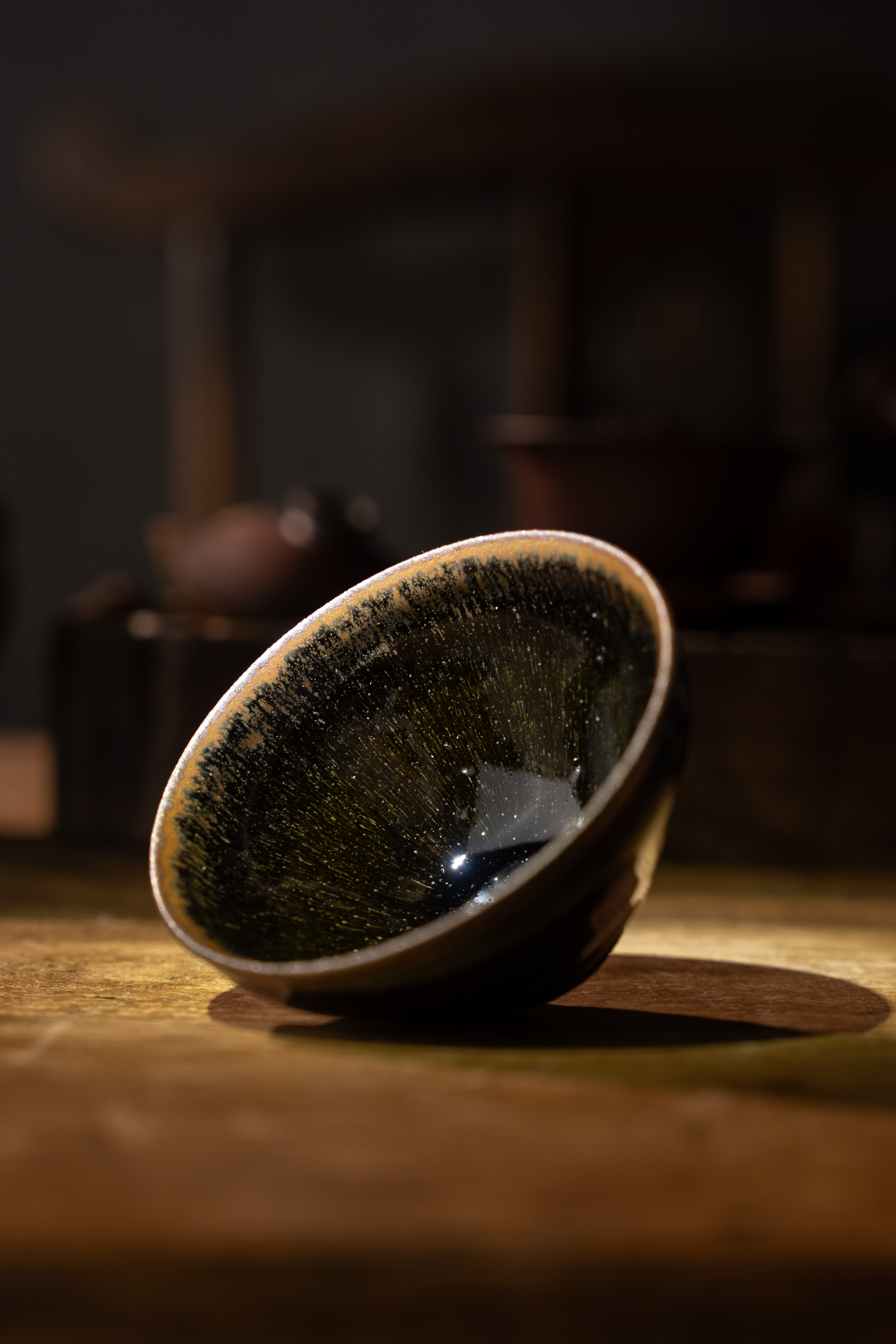 五里亭束口松针毫编码77968主人杯尺寸9x4.8