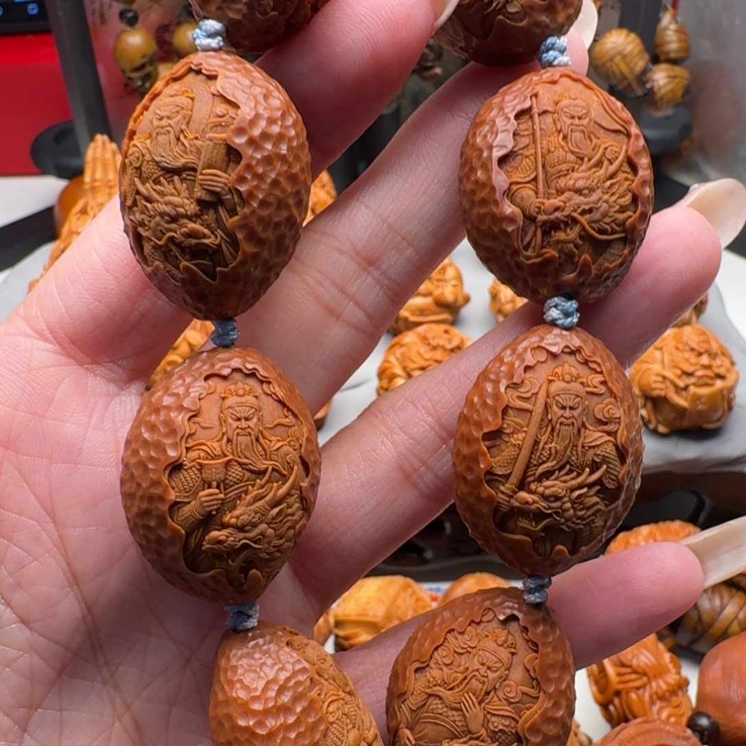 手串/手链橄榄核龙关公2.2