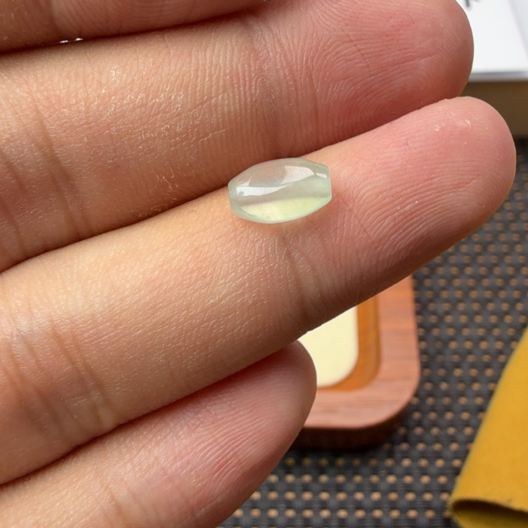 翡翠散珠随形珠戒指手链两用直径5.9