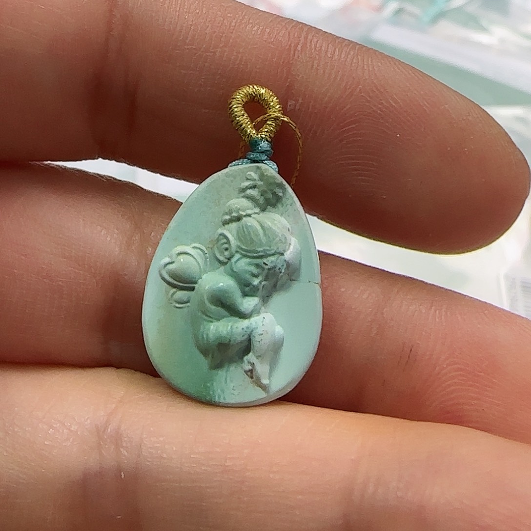 绿松石珠宝半成品未镶嵌