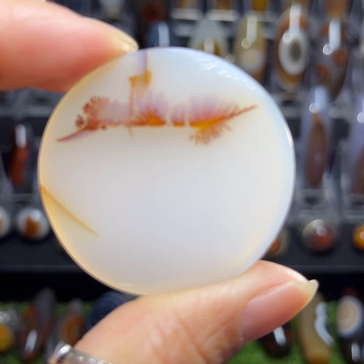 玛瑙/玉髓吊坠(不含链)未镶嵌