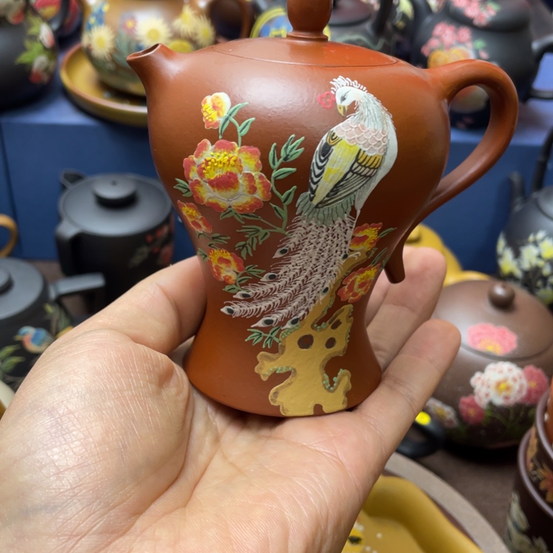 北***利茶杯红泥紫砂茶壶160cc