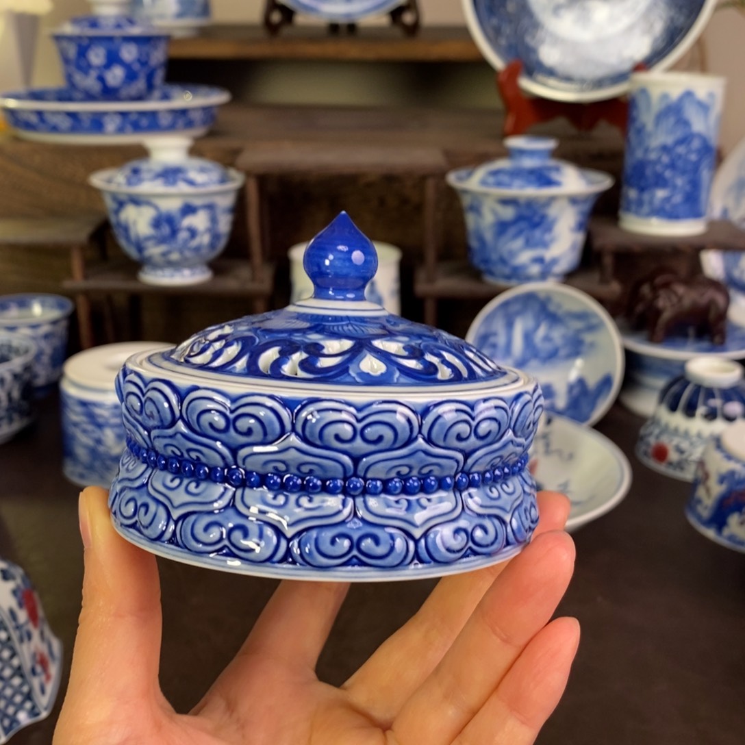 景德镇陶瓷手工手绘